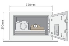 Yale - Small Alarmed Electronic Safety Storage Box
